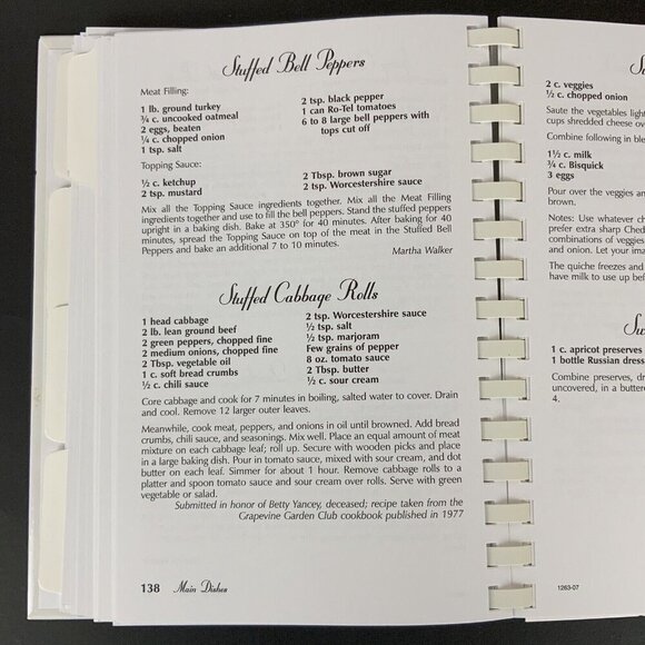Grapevine Texas Chamber Of Commerce Cookbook 2008 Great Cooks Times Taste Spiral - Picture 10 of 16
